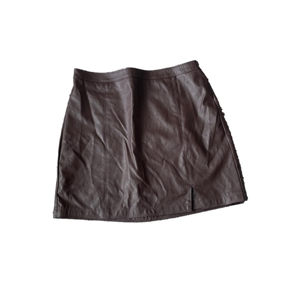 Abercrombie & Fitch Dresses & Skirts - Ambercrombie & Fitch  Vegan Leather Mini Skirt